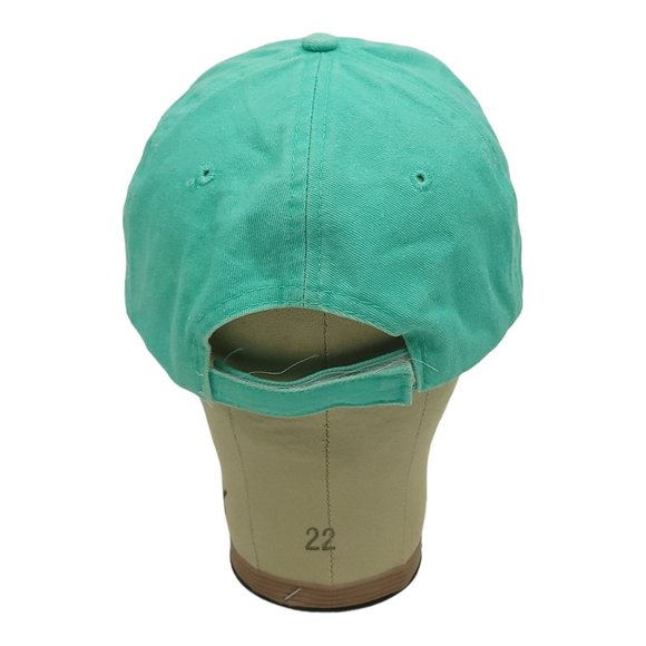 Lucky 7 Ft. Walton Beach 3D Embroidered Distressed Strapback Cap Beach Hat Blue - Picture 4 of 13